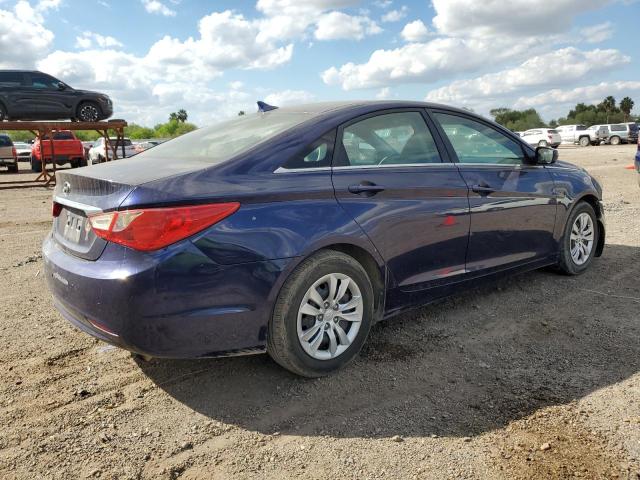 5NPEB4AC1BH064618 - 2011 HYUNDAI SONATA GLS BLUE photo 3