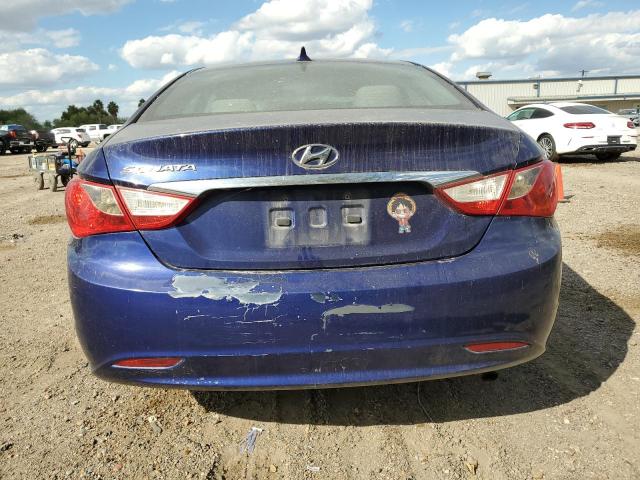 5NPEB4AC1BH064618 - 2011 HYUNDAI SONATA GLS BLUE photo 6