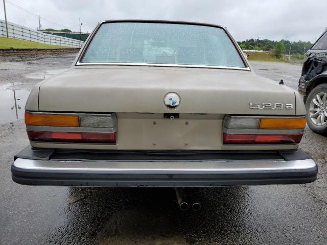 WBADK8308J9902962 - 1988 BMW 528E E AUTOMATIC TAN photo 6