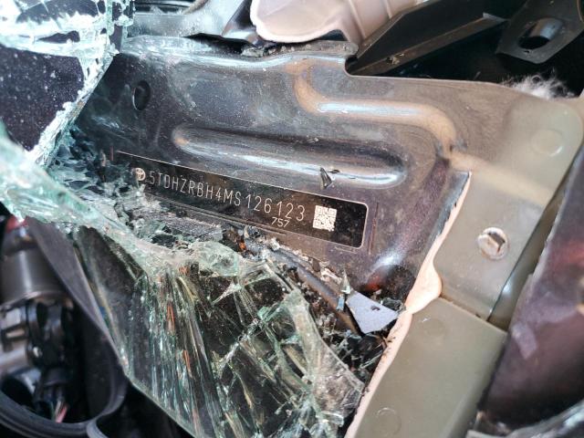 5TDHZRBH4MS126123 - 2021 TOYOTA HIGHLANDER XLE ნაცრისფერი ფოტო 13