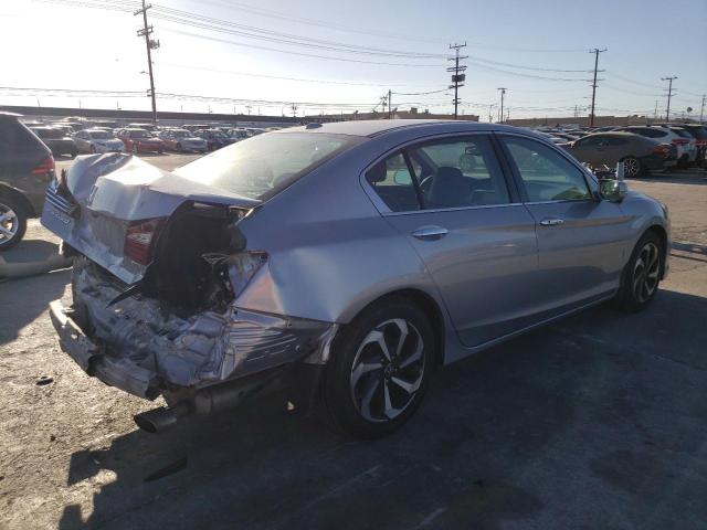 1HGCR3F89HA008235 - 2017 HONDA ACCORD EXL SILVER photo 3