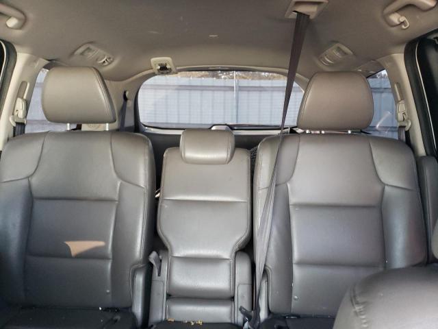 5FNRL5H95EB035222 - 2014 HONDA ODYSSEY TOURING WHITE photo 10