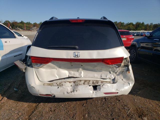 5FNRL5H95EB035222 - 2014 HONDA ODYSSEY TOURING WHITE photo 6