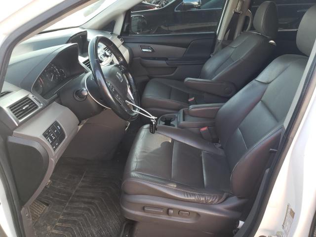5FNRL5H95EB035222 - 2014 HONDA ODYSSEY TOURING WHITE photo 7