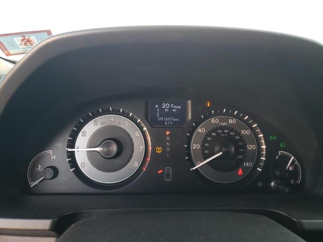 5FNRL5H95EB035222 - 2014 HONDA ODYSSEY TOURING WHITE photo 9