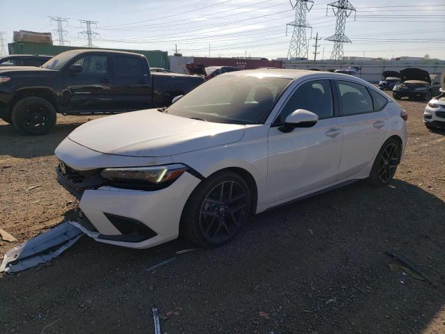 19XFL1H88NE013644 - 2022 HONDA CIVIC SPORT TOURING Biały zdjęcie 1