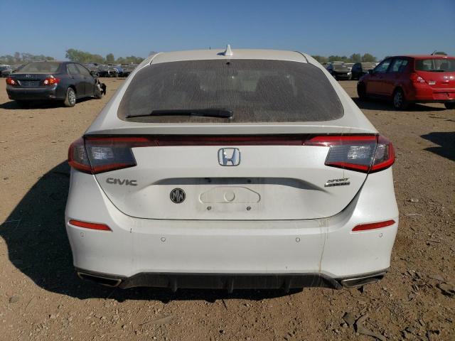 19XFL1H88NE013644 - 2022 HONDA CIVIC SPORT TOURING WHITE photo 6