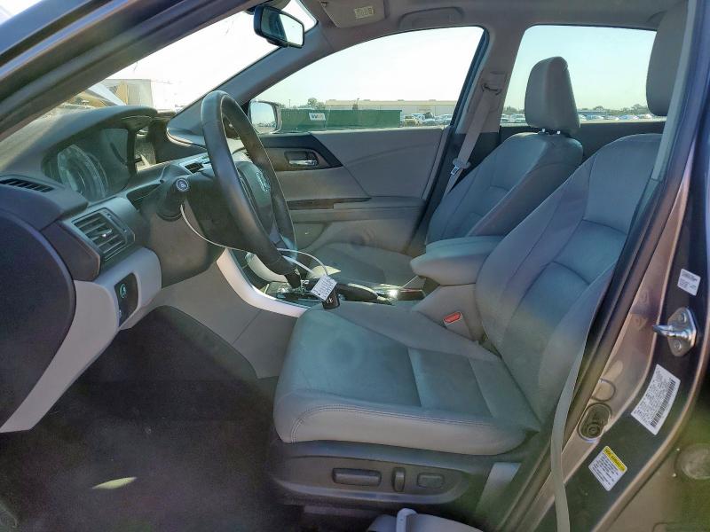 1HGCR2F89FA199050 - 2015 HONDA ACCORD EXL GRAY photo 7