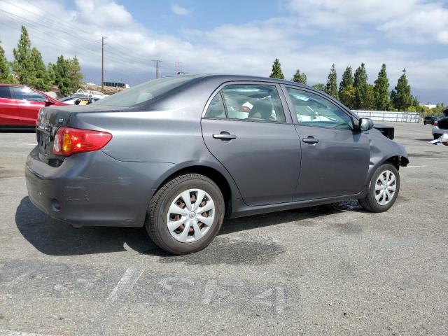 JTDBU4EE9AJ085781 - 2010 TOYOTA COROLLA BASE Темно-сірий фото 3