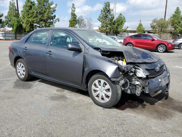 JTDBU4EE9AJ085781 - 2010 TOYOTA COROLLA BASE Темно-сірий фото 4