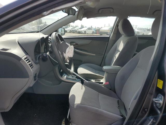 JTDBU4EE9AJ085781 - 2010 TOYOTA COROLLA BASE Темно-сірий фото 7