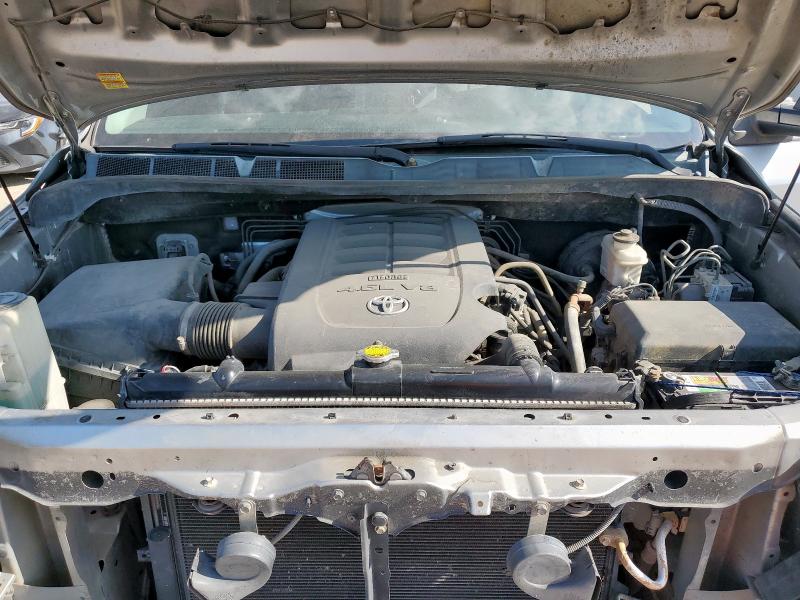 5TFRM5F10DX064853 - 2013 TOYOTA TUNDRA DOUBLE CAB SR5 SILVER photo 11