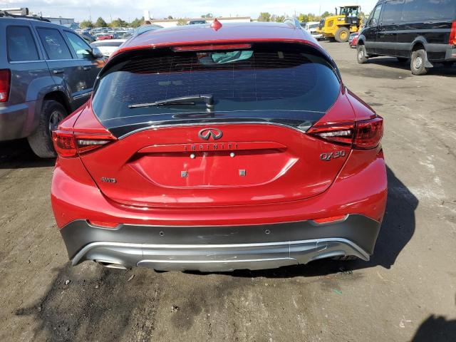 SJKCH5CR4HA027914 - 2017 INFINITI QX30 BASE RED photo 6