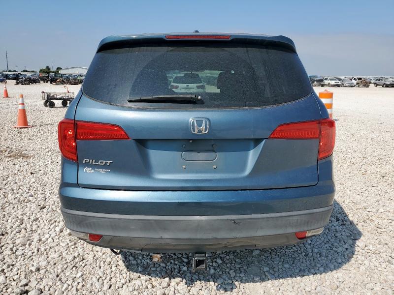 5FNYF5H37JB025347 - 2018 HONDA PILOT EX BLUE photo 6
