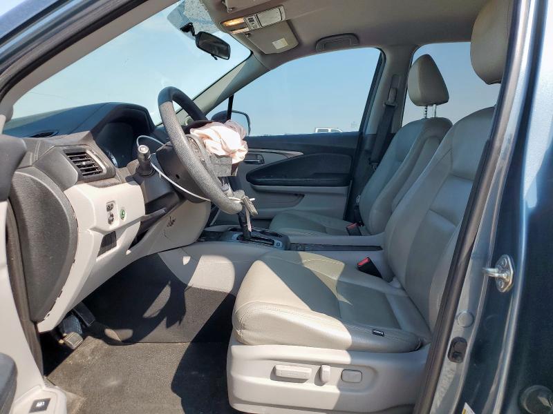 5FNYF5H37JB025347 - 2018 HONDA PILOT EX BLUE photo 7