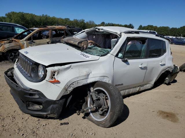 ZACCJBBB2HPF40203 - 2017 JEEP RENEGADE LATITUDE WHITE photo 1