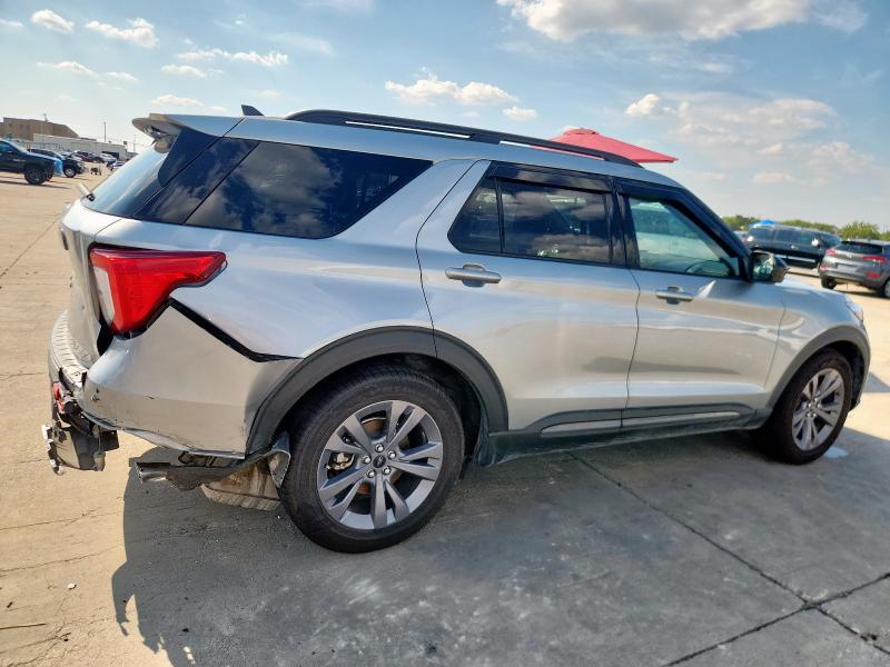 1FMSK7DH7NGC02047 - 2022 FORD EXPLORER XLT ვერცხლისფერი ფოტო 3