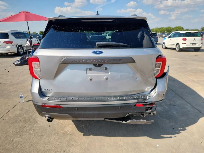 1FMSK7DH7NGC02047 - 2022 FORD EXPLORER XLT ვერცხლისფერი ფოტო 6