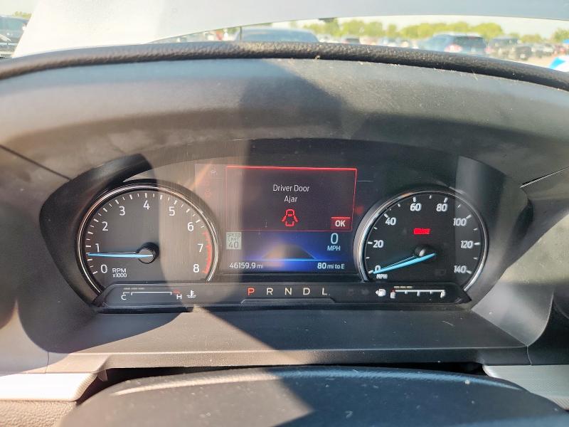 1FMSK7DH7NGC02047 - 2022 FORD EXPLORER XLT ვერცხლისფერი ფოტო 9