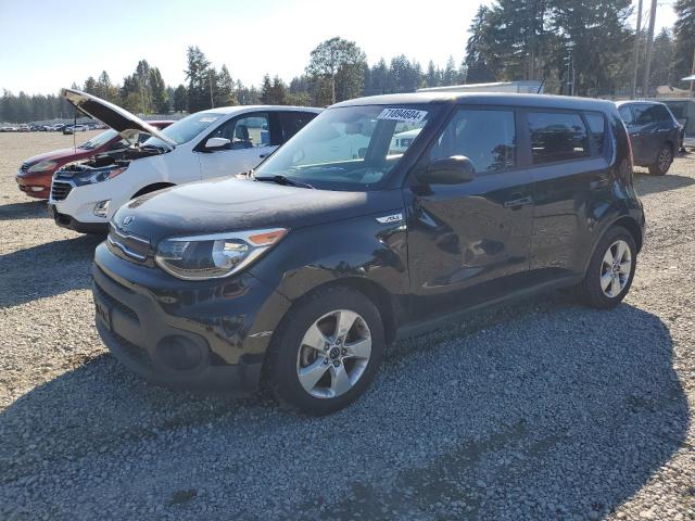 KNDJN2A24H7434748 - 2017 KIA SOUL BLACK photo 1