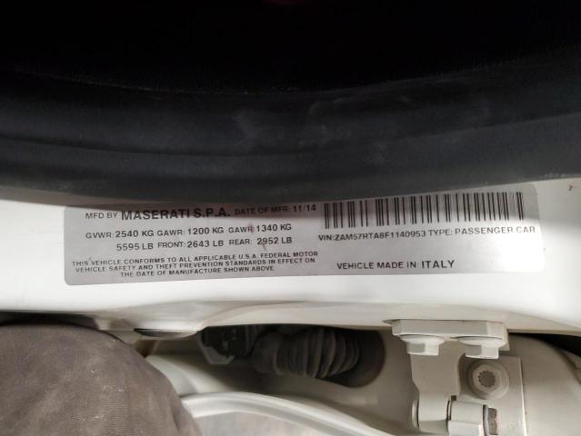 ZAM57RTA8F1140953 - 2015 MASERATI GHIBLI S Ağ foto 23