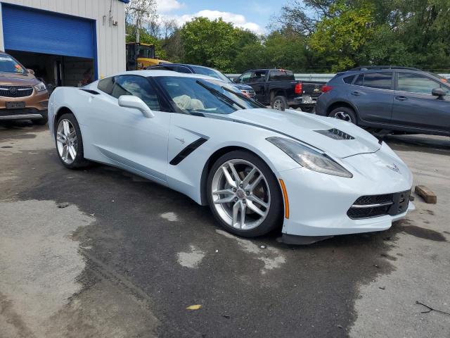 1G1YB2D70K5111808 - 2019 CHEVROLET CORVETTE STINGRAY 1LT WHITE photo 4