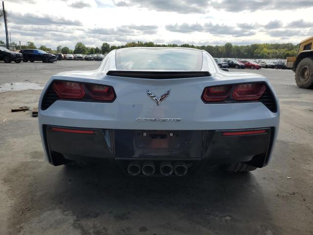 1G1YB2D70K5111808 - 2019 CHEVROLET CORVETTE STINGRAY 1LT WHITE photo 6