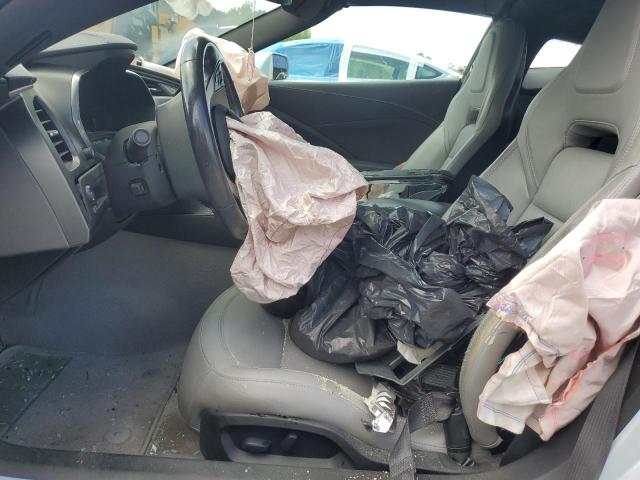 1G1YB2D70K5111808 - 2019 CHEVROLET CORVETTE STINGRAY 1LT WHITE photo 7