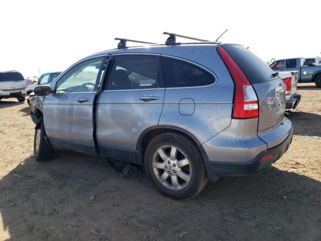 JHLRE48798C020147 - 2008 HONDA CR-V EXL BLUE photo 2