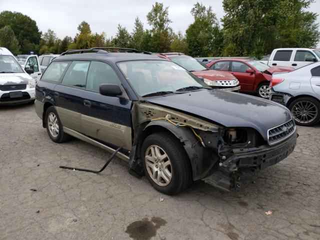 4S3BH675336601927 - 2003 SUBARU LEGACY OUTBACK AWP 蓝色 照片 4