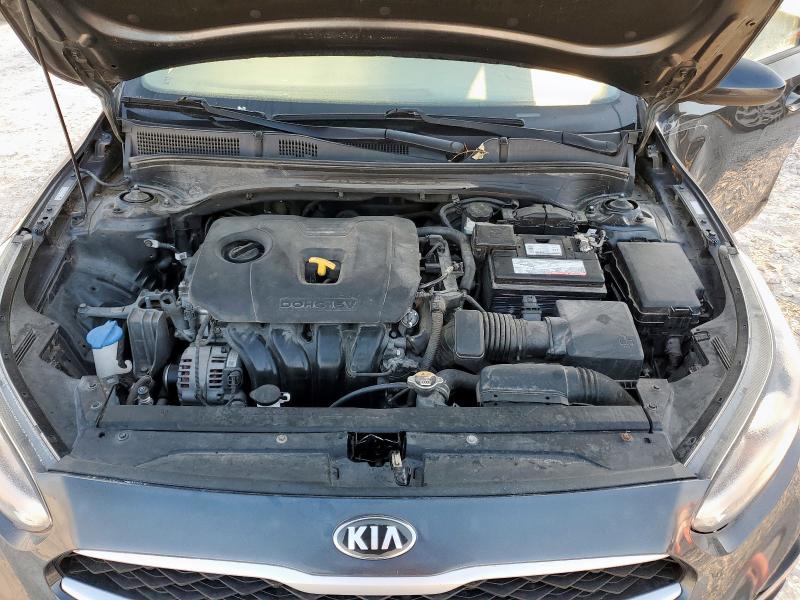 3KPF24ADXKE091107 - 2019 KIA FORTE FE გრაფიტი ფოტო 11