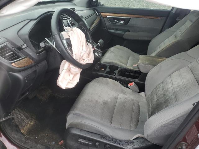 7FARW1H50KE013125 - 2019 HONDA CR-V EX MAROON photo 7