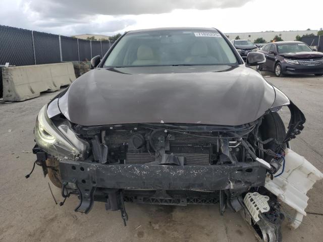 JN1EV7AR6JM436829 - 2018 INFINITI Q50 LUXE PURPLE photo 5