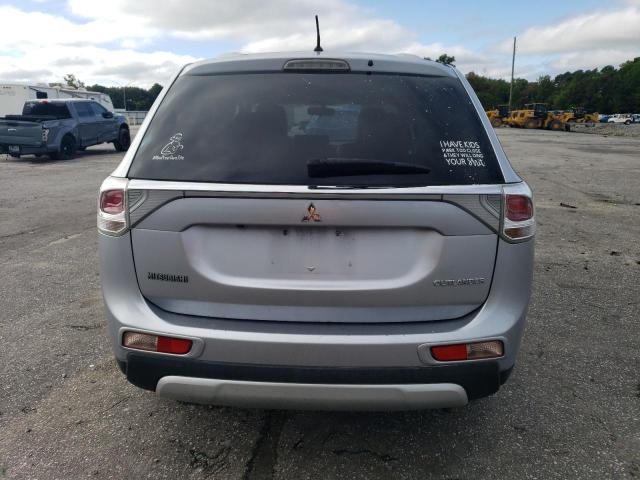 JA4AD3A33FZ009308 - 2015 MITSUBISHI OUTLANDER SE SILVER photo 6