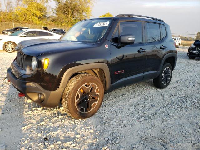 ZACCJBCT9GPD29120 - 2016 JEEP RENEGADE TRAILHAWK BLACK photo 1