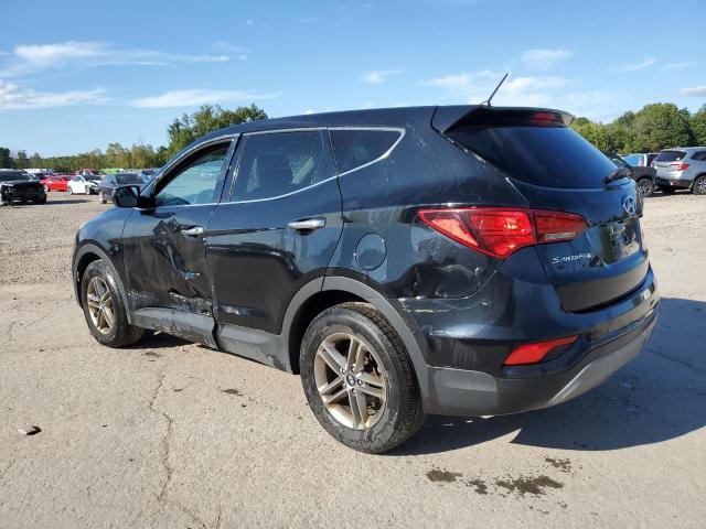 5NMZTDLB9JH085487 - 2018 HYUNDAI SANTA FE S BLACK photo 2
