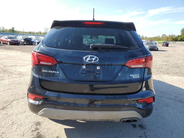 5NMZTDLB9JH085487 - 2018 HYUNDAI SANTA FE S BLACK photo 6