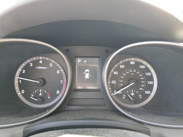 5NMZTDLB9JH085487 - 2018 HYUNDAI SANTA FE S BLACK photo 9