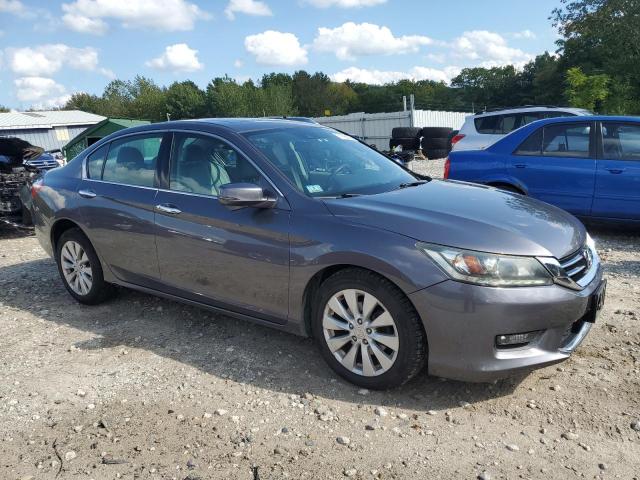 1HGCR3F83FA000404 - 2015 HONDA ACCORD EXL GRAY photo 4