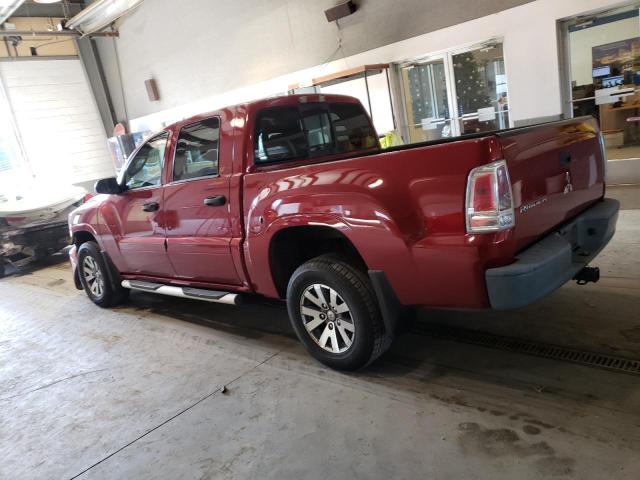 1Z7HC28K67S243410 - 2007 MITSUBISHI RAIDER LS RED photo 2