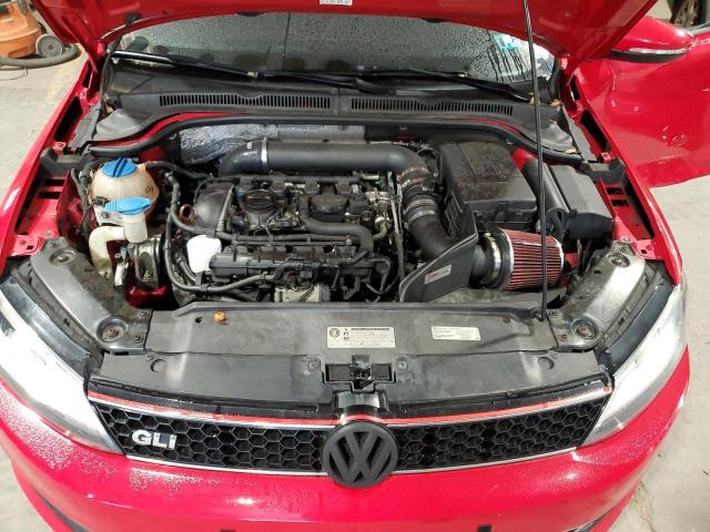 3VW4A7AJ4CM093330 - 2012 VOLKSWAGEN JETTA GLI Qırmızı foto 11