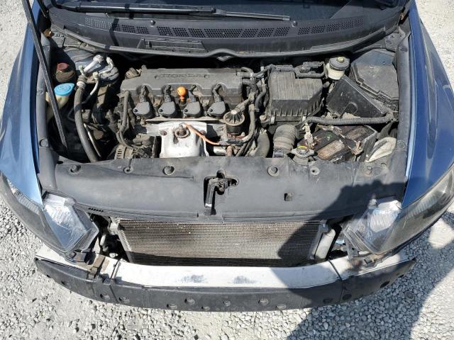 2HGFG128X9H501762 - 2009 HONDA CIVIC EX ლურჯი ფოტო 11