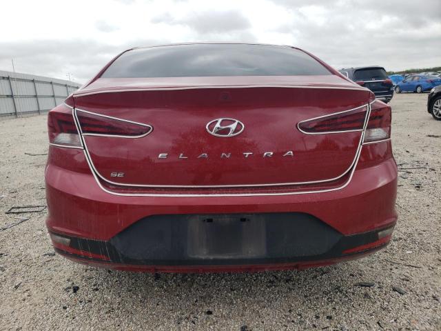 KMHD74LF4KU888666 - 2019 HYUNDAI ELANTRA SE RED photo 6