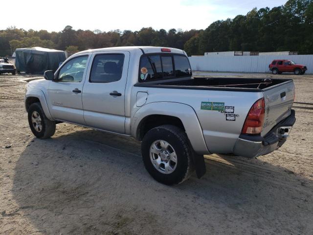 5TEJU62N27Z363219 - 2007 TOYOTA TACOMA DOUBLE CAB PRERUNNER SILVER photo 2