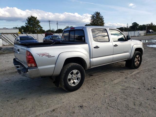 5TEJU62N27Z363219 - 2007 TOYOTA TACOMA DOUBLE CAB PRERUNNER SILVER photo 3