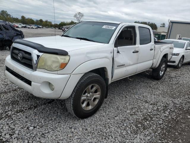 3TMKU72N97M011858 - 2007 TOYOTA TACOMA DOUBLE CAB PRERUNNER LONG BED WHITE photo 1