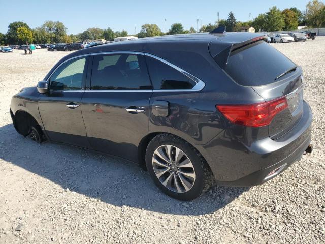 5FRYD3H48EB006443 - 2014 ACURA MDX TECHNOLOGY Schwarz Foto 2