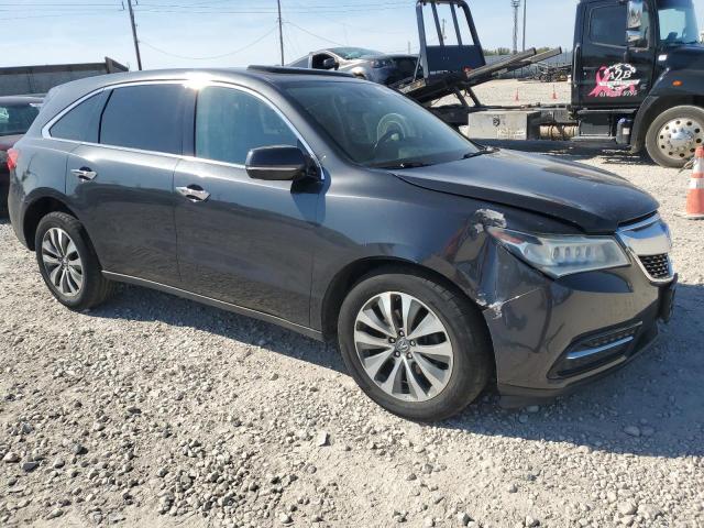 5FRYD3H48EB006443 - 2014 ACURA MDX TECHNOLOGY Schwarz Foto 4