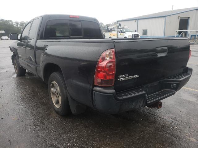 5TETX22N65Z107879 - 2005 TOYOTA TACOMA ACCESS CAB BLACK photo 2