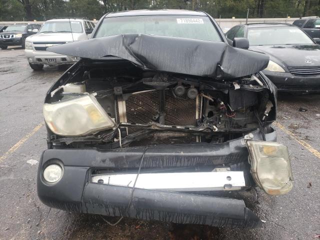 5TETX22N65Z107879 - 2005 TOYOTA TACOMA ACCESS CAB შავი ფოტო 5